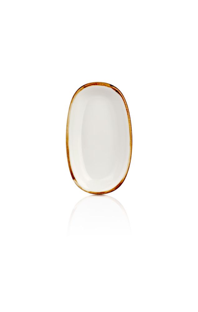 GLEAM ZEST 19 cm ovalni tanjir