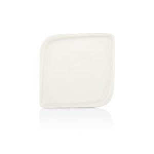 WHITE AREL 30 cm četvrtasti tanjir