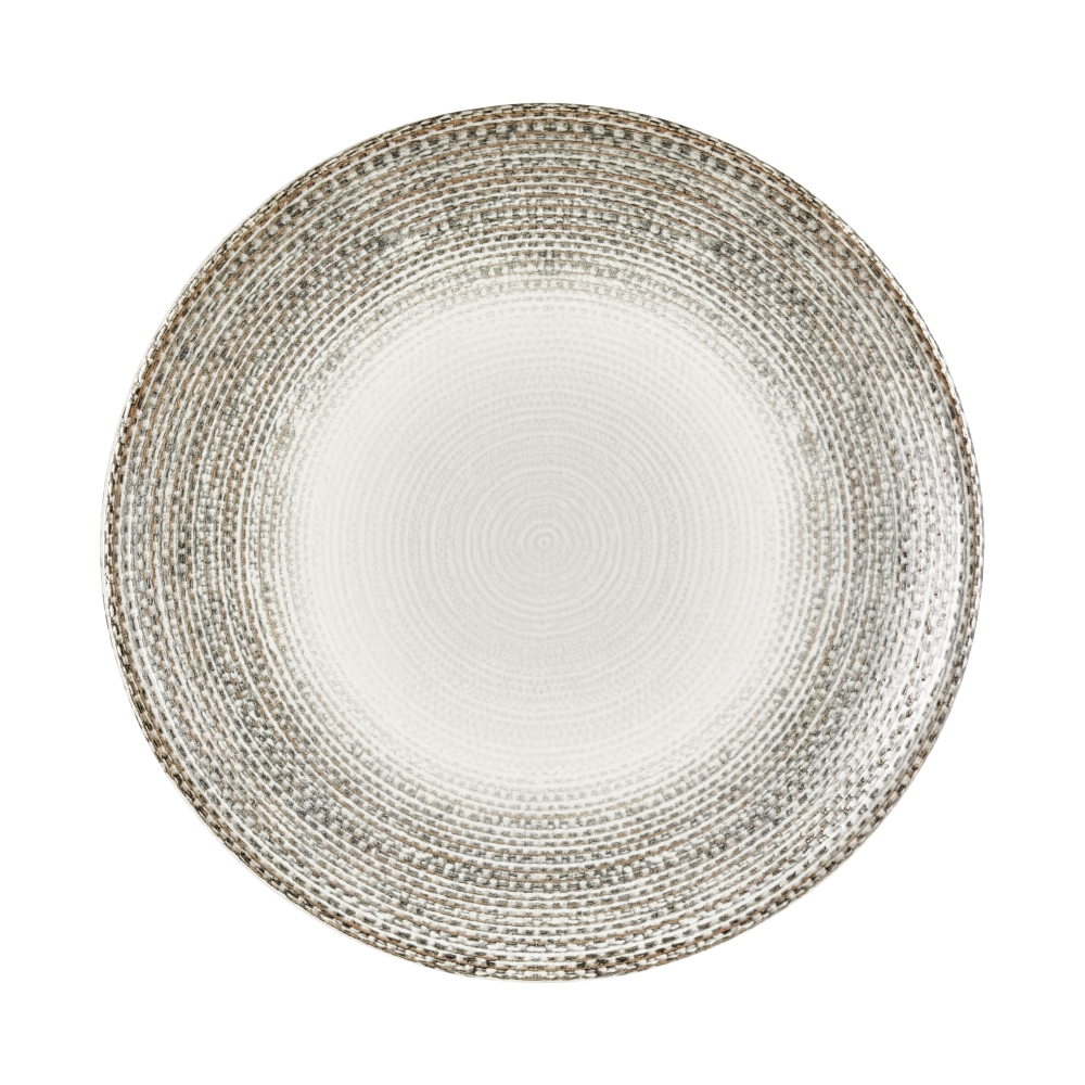 Misis Zest ravan okrugli tanjir 19 x 19 cm