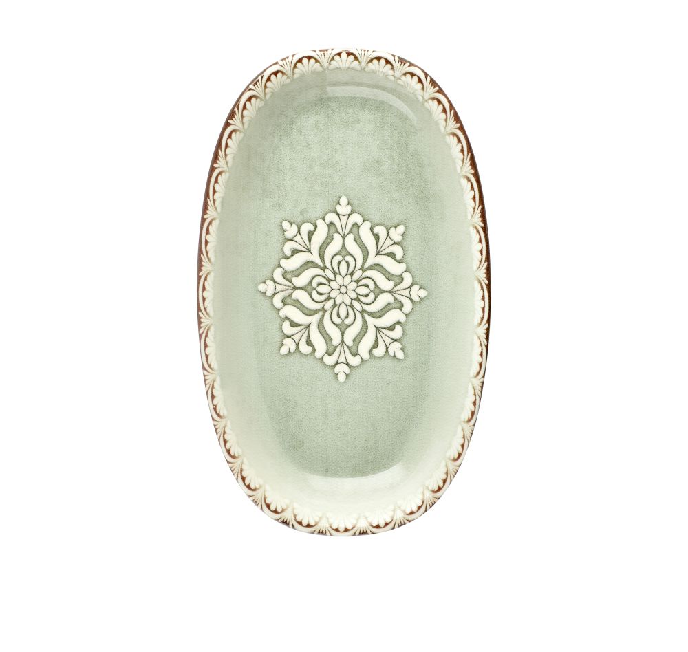 ROME ZEST 34 cm ovalni tanjir