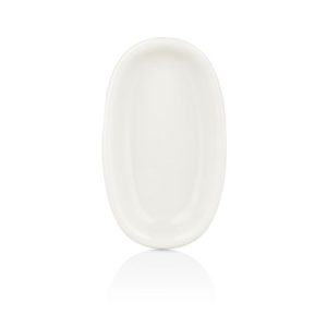 WHITE ZEST 19 cm ovalni tanjir